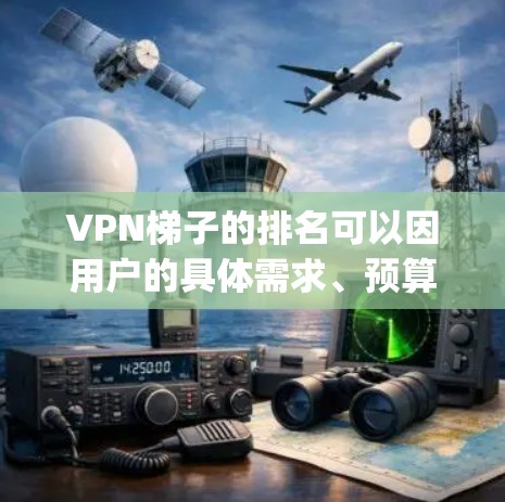 VPN梯子的排名可以因用户的具体需求、预算和平台特点而异。以下是一些 commonly used VPNs 的排行榜，供参考
