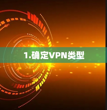 1.确定VPN类型
