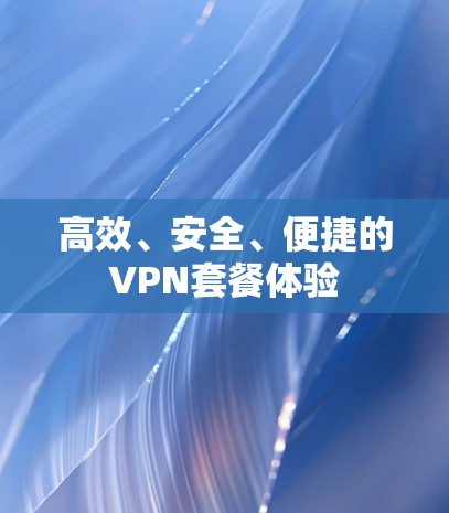 高效、安全、便捷的VPN套餐体验 高效、安全、便捷的VPN套餐体验