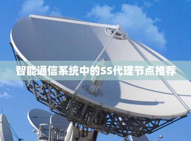 智能通信系统中的SS代理节点推荐