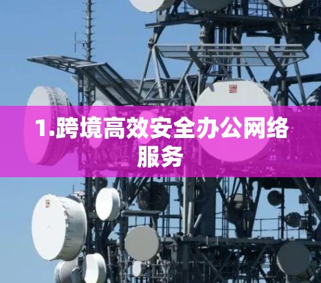 1.跨境高效安全办公网络服务 1.跨境高效安全办公网络服务