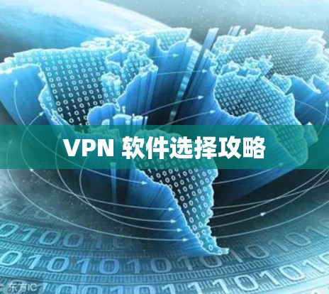 VPN 软件选择攻略 VPN 软件选择攻略