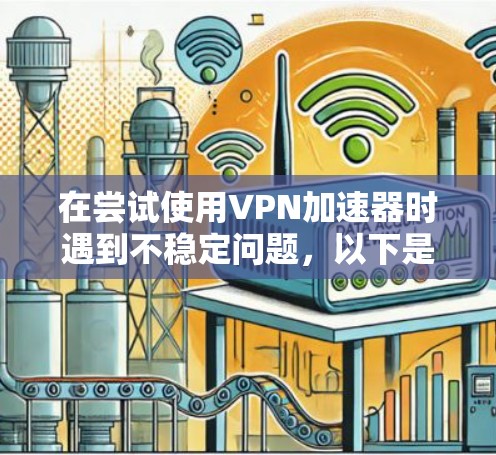在尝试使用VPN加速器时遇到不稳定问题,以下是一个有条理的解决方案步骤 在尝试使用VPN加速器时遇到不稳定问题,以下是一个有条理的解决方案步骤