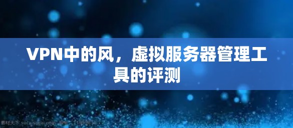 VPN中的风，虚拟服务器管理工具的评测