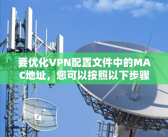 要优化VPN配置文件中的MAC地址，您可以按照以下步骤操作