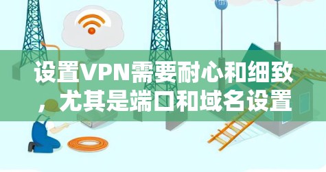 设置VPN需要耐心和细致，尤其是端口和域名设置。以下是一步步的指南