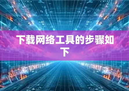 下载网络工具的步骤如下 下载网络工具的步骤如下