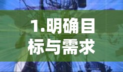 1.明确目标与需求
