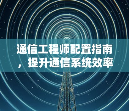 通信工程师配置指南,提升通信系统效率的实用技巧 通信工程师配置指南,提升通信系统效率的实用技巧