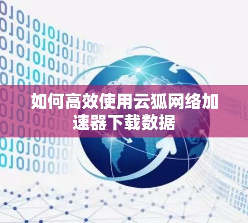 如何高效使用云狐网络加速器下载数据