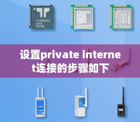 设置private internet连接的步骤如下