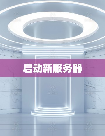 启动新服务器