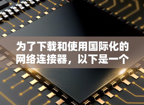 为了下载和使用国际化的网络连接器,以下是一个清晰的步骤指南 为了下载和使用国际化的网络连接器,以下是一个清晰的步骤指南
