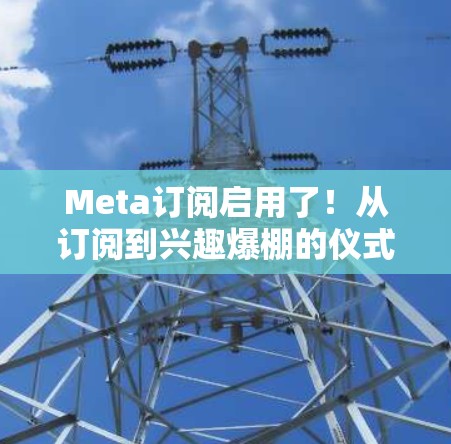 Meta订阅启用了！从订阅到兴趣爆棚的仪式感