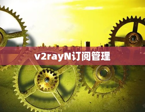 v2rayN订阅管理 v2rayN订阅管理